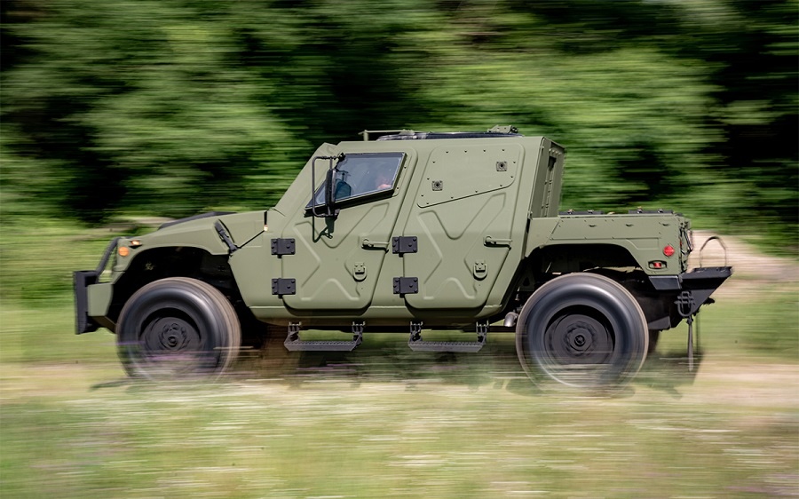 AM General Humvee NXT 360 prototype (Photo by Matt Cashore)