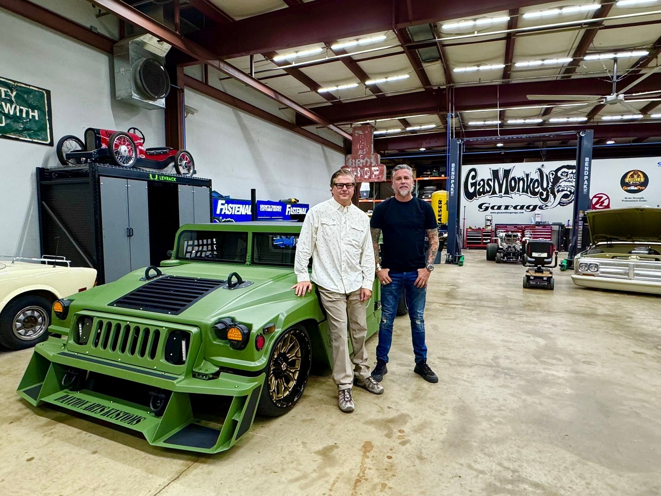 John Clay Wolfe and Richard Rawlings Make History Selling Humvee at Barret-Jackson Auction